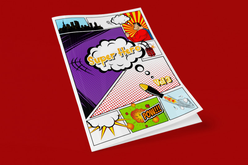 Super Red Font preview image 3