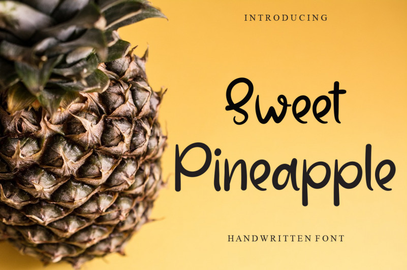 Sweet Pineapple Script Font