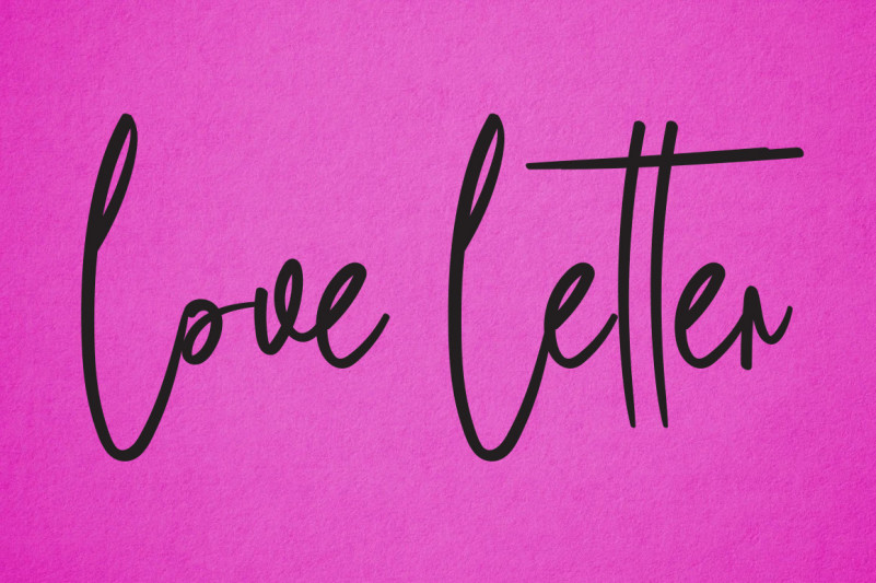Simple Flowers Font preview image 2