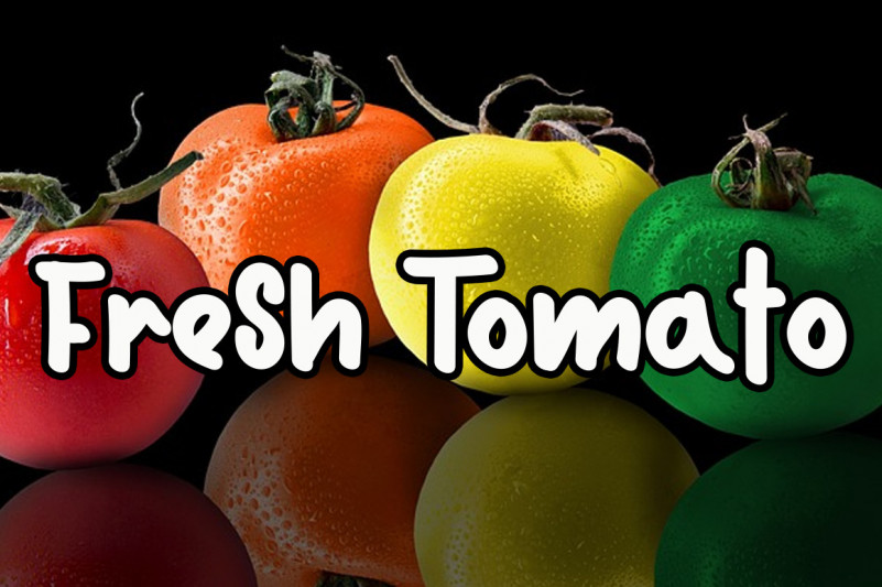 Summer Rainbow Font preview image 2