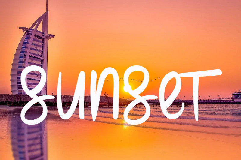 Ocean Font preview image 3