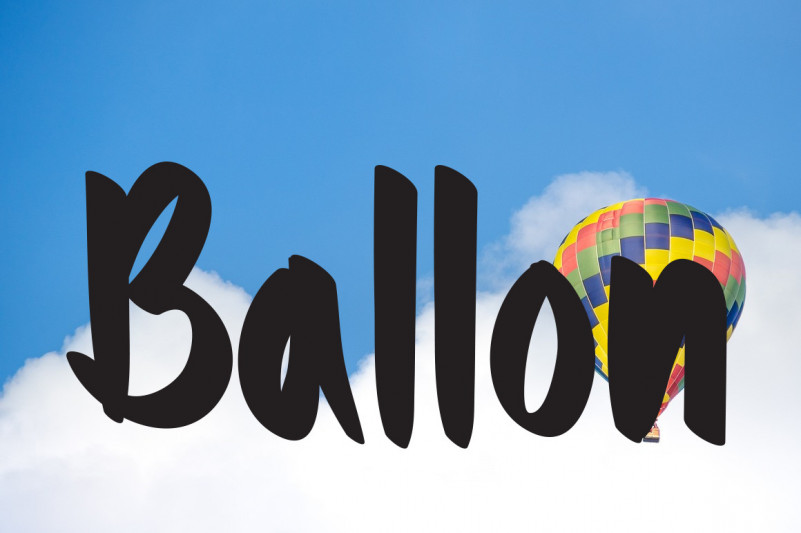 Minimalist Rainbow Font preview image 3
