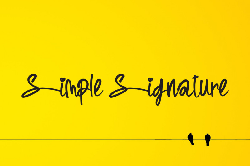 Simple Flower Font preview image 3