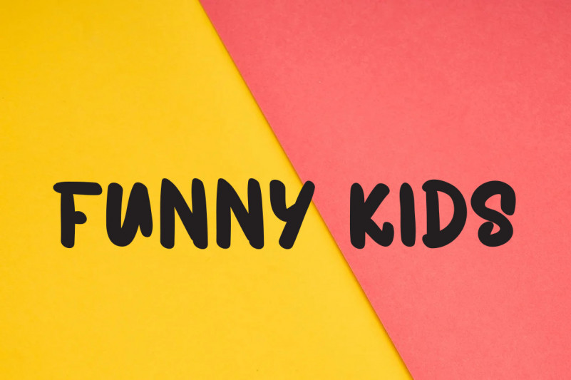 Vintage Rainbow Font preview image 4
