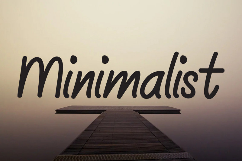 Minimalist House Font preview image 4