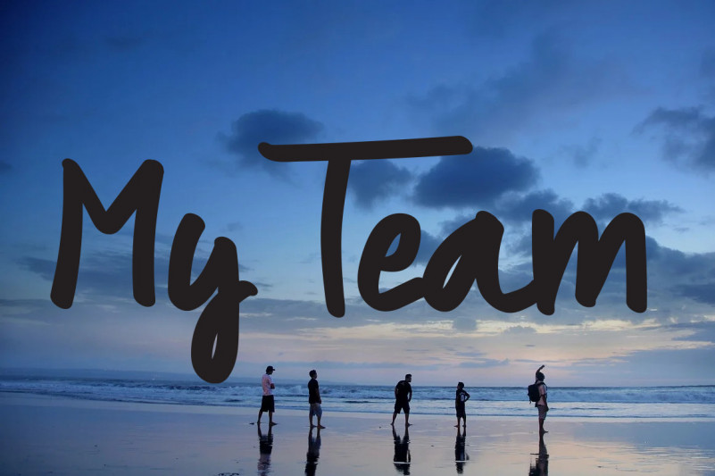 Beach Wedding Font preview image 3