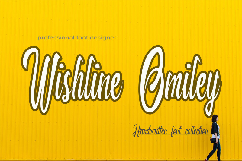 Wishline Omiley Script Font