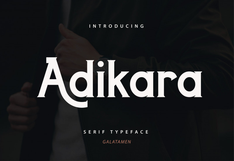 Adikara Serif Font