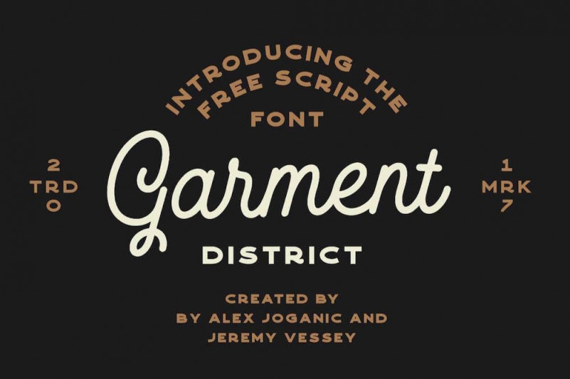 Garment Script Font