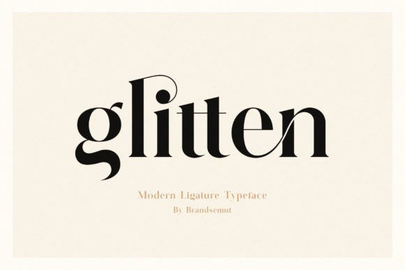 Glitten Serif Font