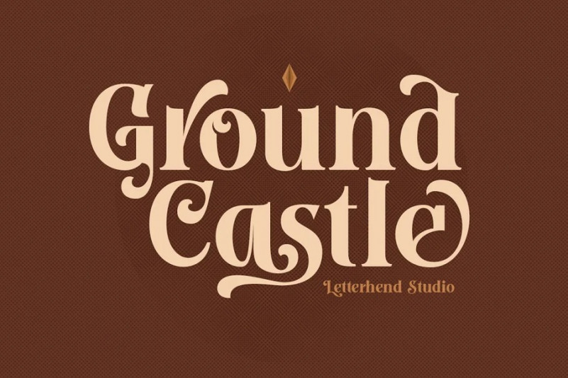 Ground Castle Serif Font