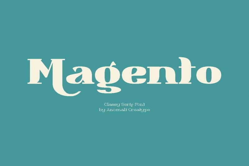 Magento Serif Font