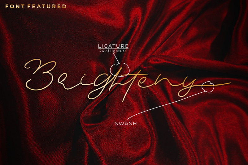Mustine Font preview image 2
