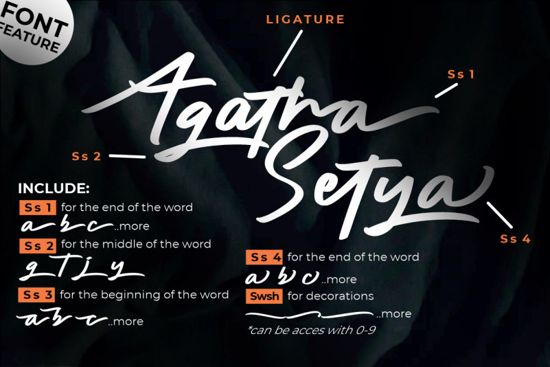 Gothic Script Font preview image 3