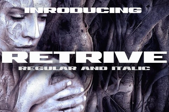 Retrive Display Font