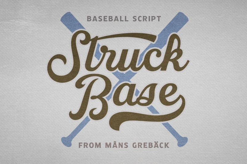 Struck Base Script Font