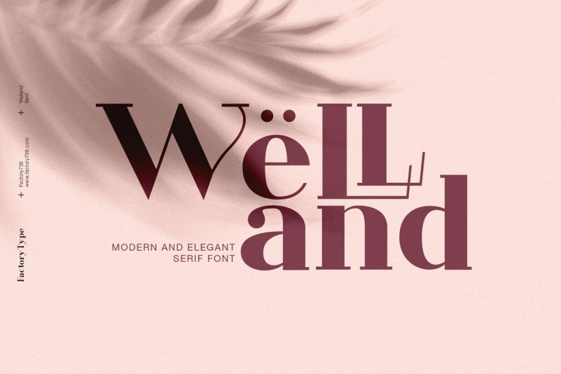 Welland Serif Font