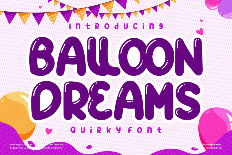 BALLON DREAMS Font