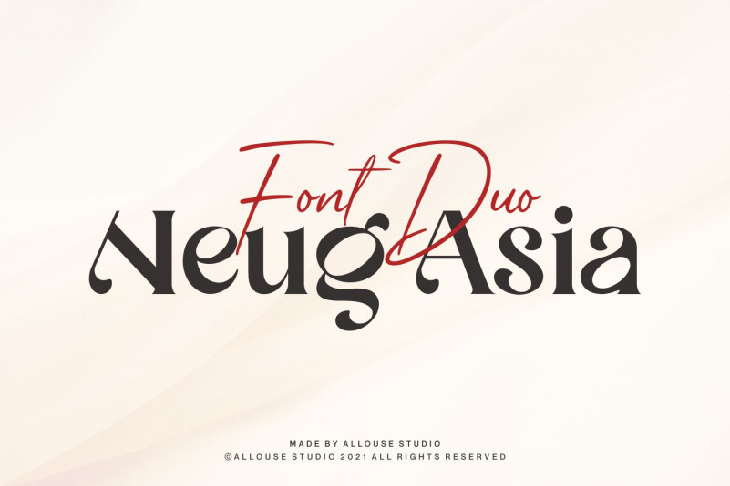 Neug Asia Font