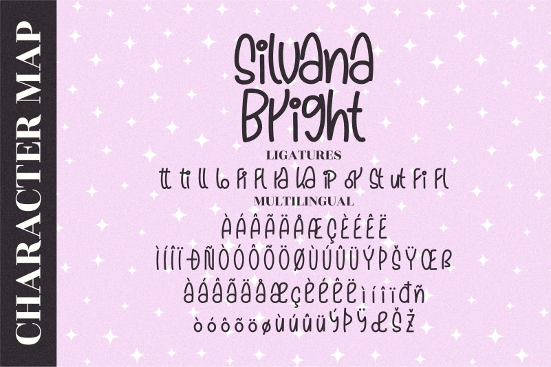 Silvana Bright Font preview image 5