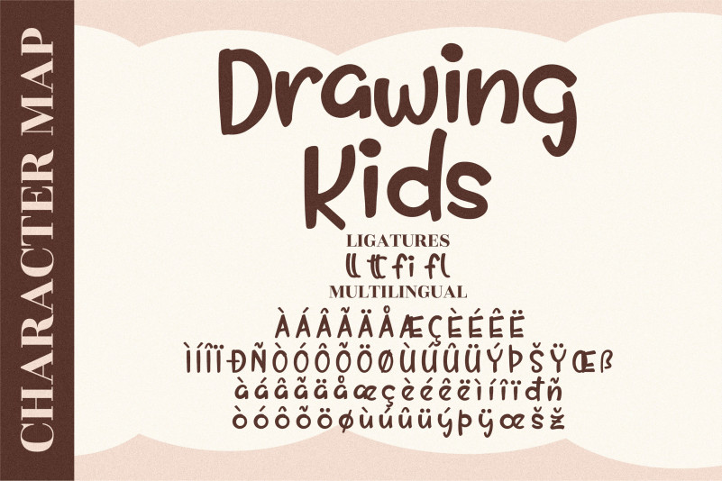 Drawing Kids Font preview image 5