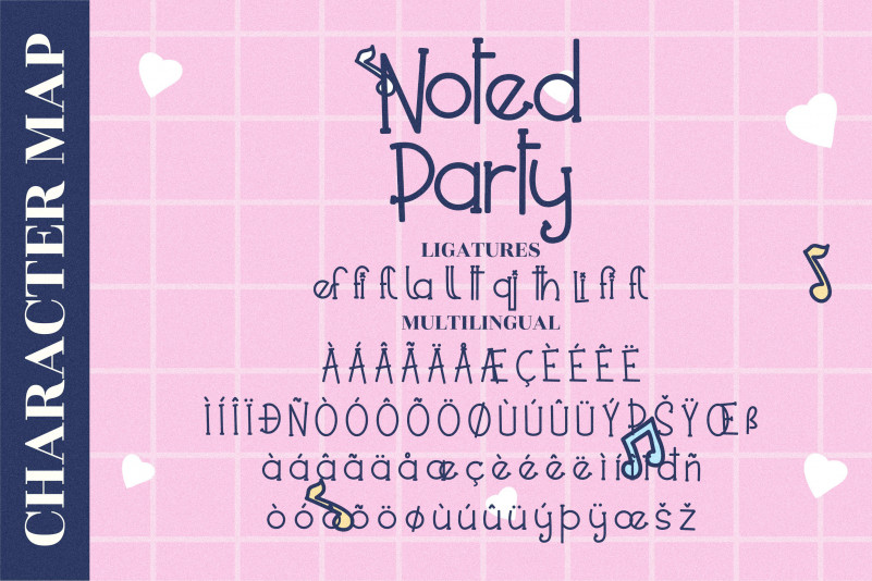 Noted Party Font preview image 5