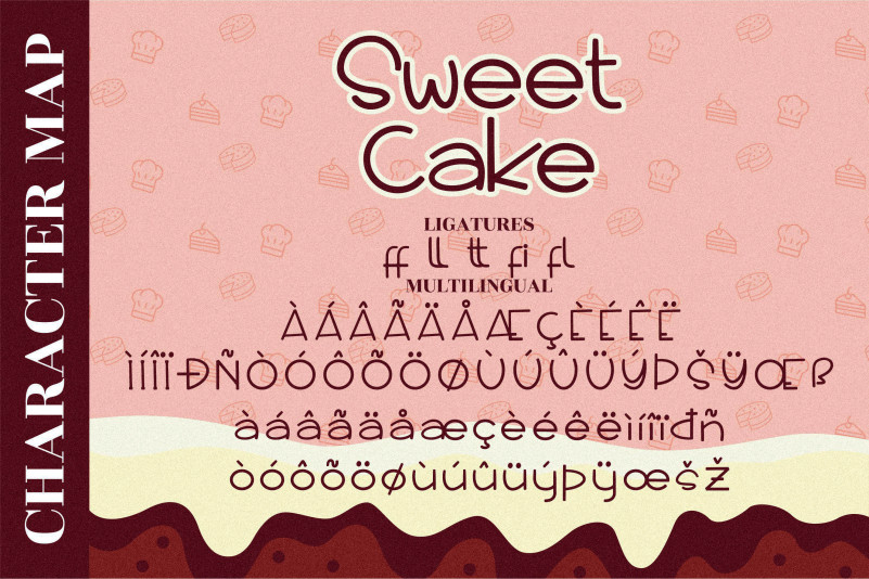 Sweet Cake Font preview image 5