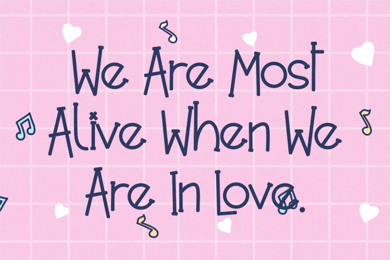 Noted Party Font preview image 2