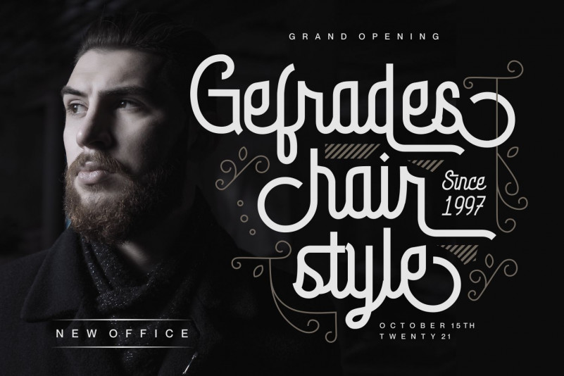 Byemalkan Font preview image 2