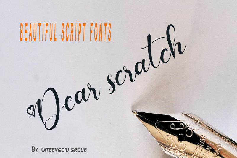 Jealous Font preview image 4