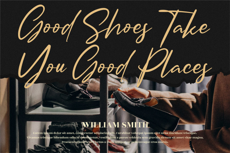 Amsterdam Signature Typeface preview image 2