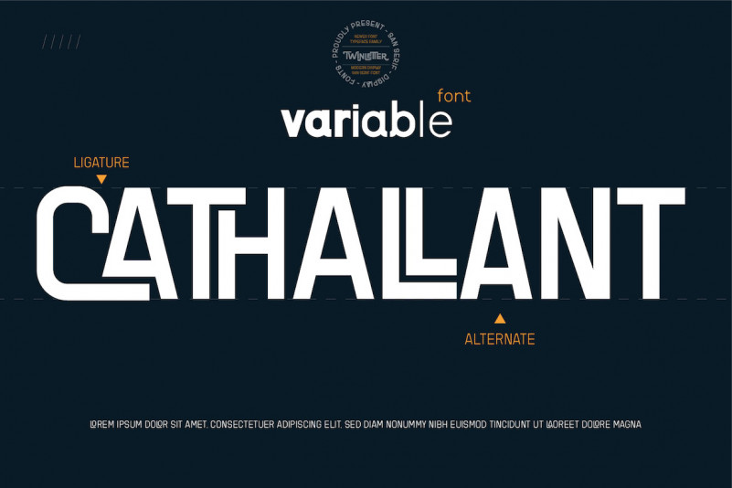 Cathra Font preview image 3