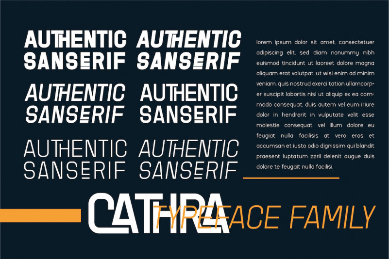 Cathra Font preview image 4