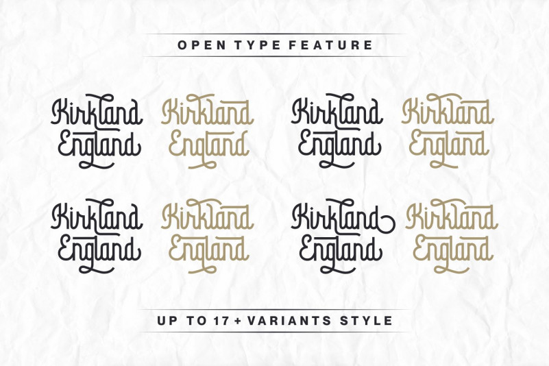 Byemalkan Font preview image 4