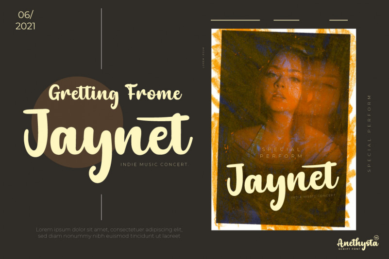 Anethysta Font preview image 2