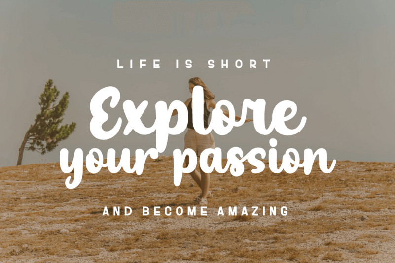 Bosskuy Script Font preview image 5