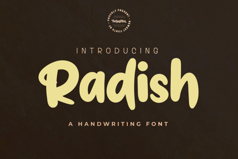 Radish Display Font