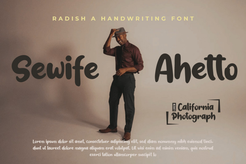 Radish Font preview image 5