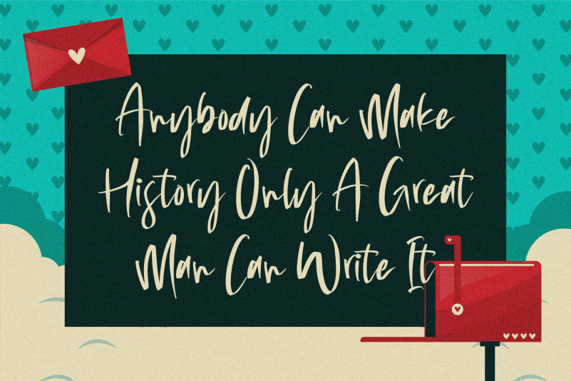 Handwritten Dreams Font preview image 5