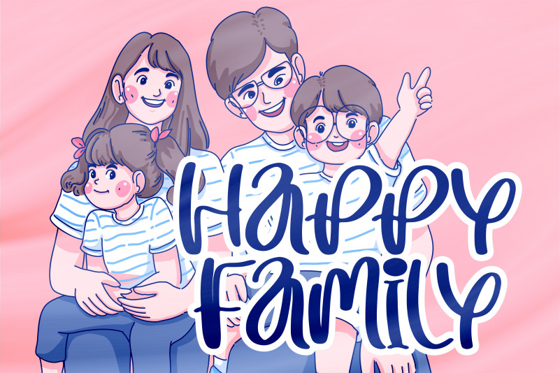 Summer Lovely Font preview image 2