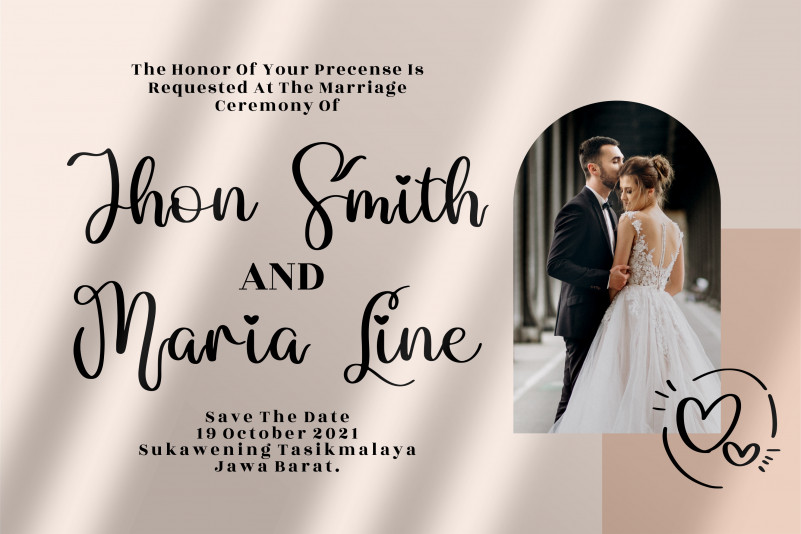 Marlyta Lovely Font preview image 3