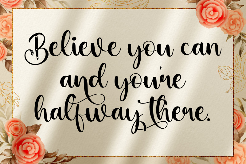 Better Lovely Font preview image 5