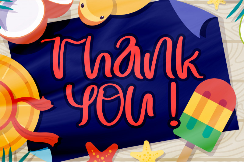 Summer Lovely Font preview image 4