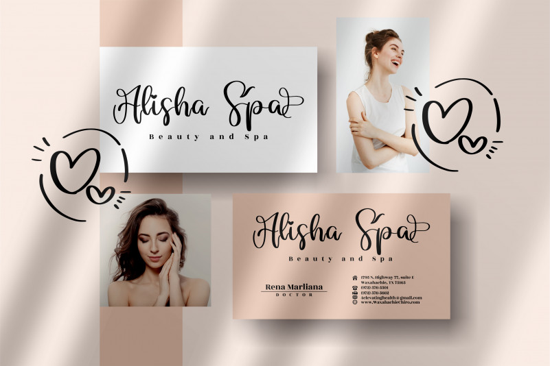 Marlyta Lovely Font preview image 4