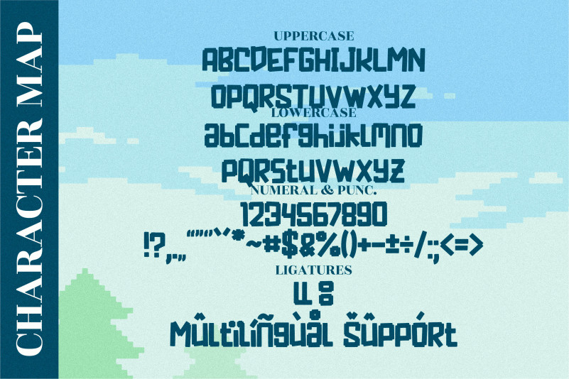 PIXEL CRAFT Font preview image 4
