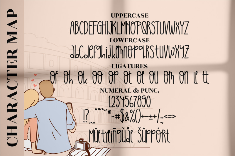 DEAR HONEY Font preview image 5