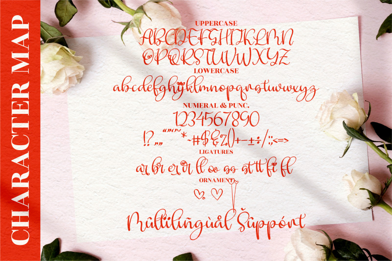 Lovely Beralyna Font preview image 4