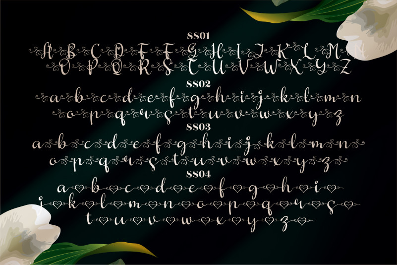 Butterfly Hellyna Font preview image 3