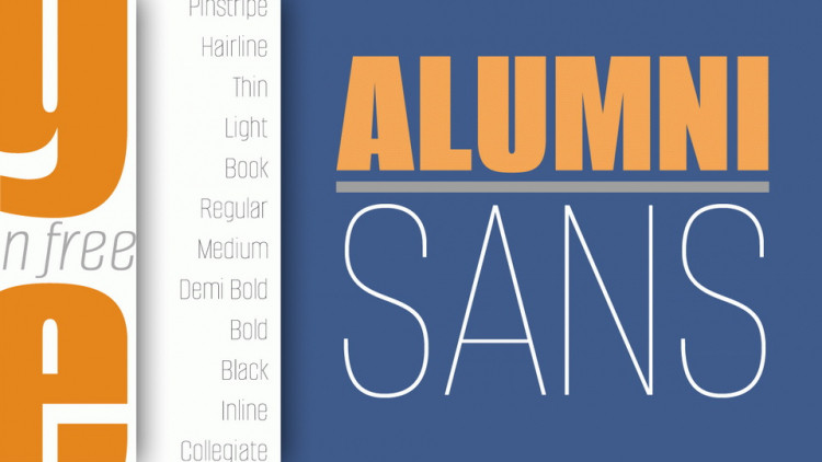 Alumni Font Family preview image 1