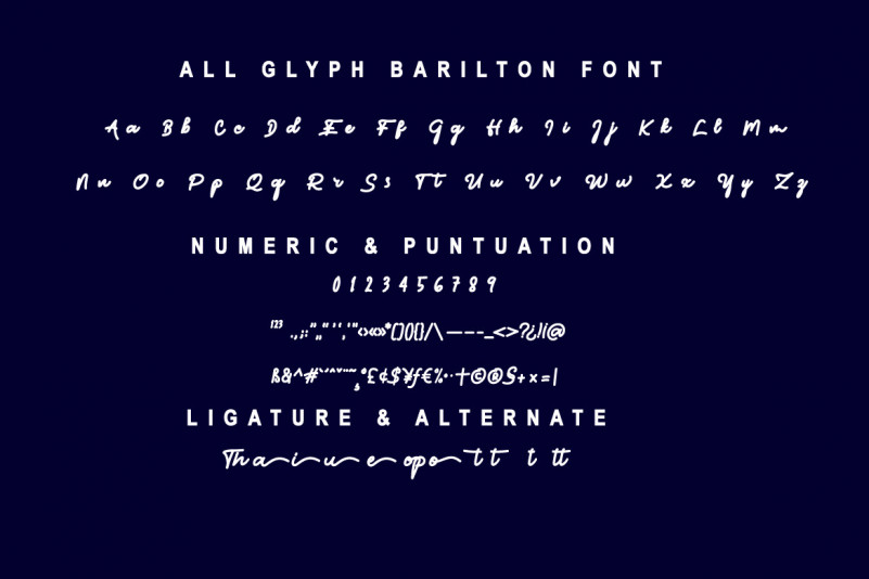 Beriltone Font preview image 5